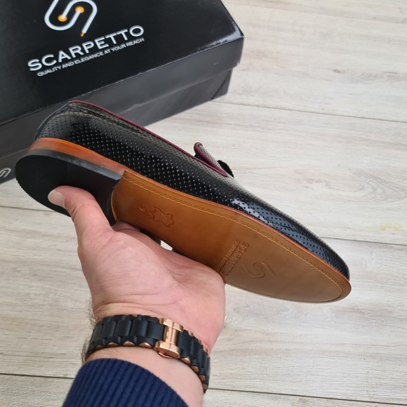 Premium Leather Special Design Men's Loafer - Picture 5 of 5